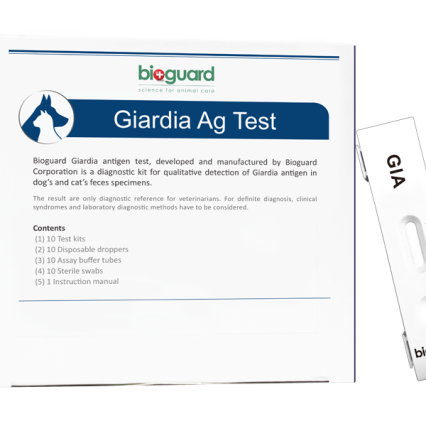 Bioguard Canine Giardia Ag Köpek Hızlı Test Kiti
