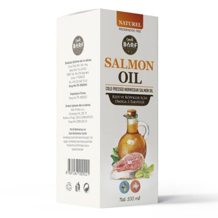 Pharmax Salmon Oil Kedi ve Köpek Saf Balık Yağı 100 ML