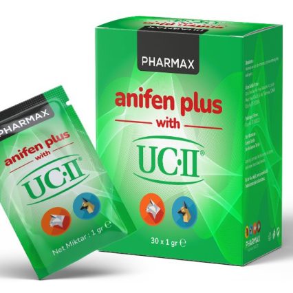 Pharmax Anifen Plus UC II Kolajen Kedi Köpek Eklem ve Tendo Destek Vitamini 30x1 Gr